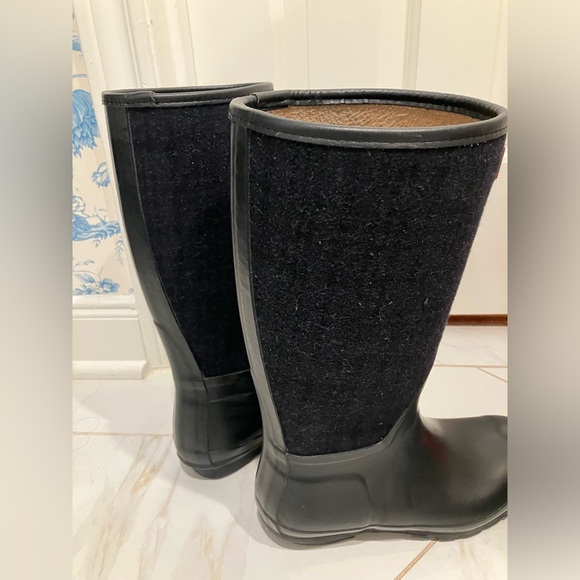 HUNTER RAIN / SNOW / ALL WEATHER BOOTS SIZE 7 - Picture 5 of 12